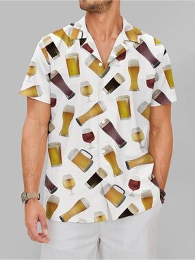 Sheshow Beer Lover Gift Shirt For Men L PJ1-5 ‼️LAST ONE LEFT
